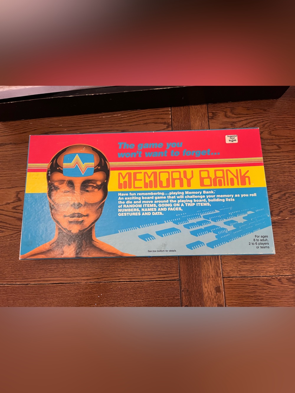 Memory Bank Vintage Board Game